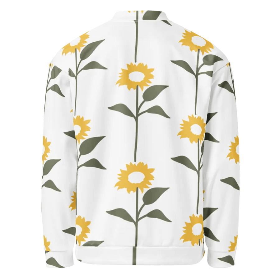 Sunflower Symphony Bomber Jacket product image (3)