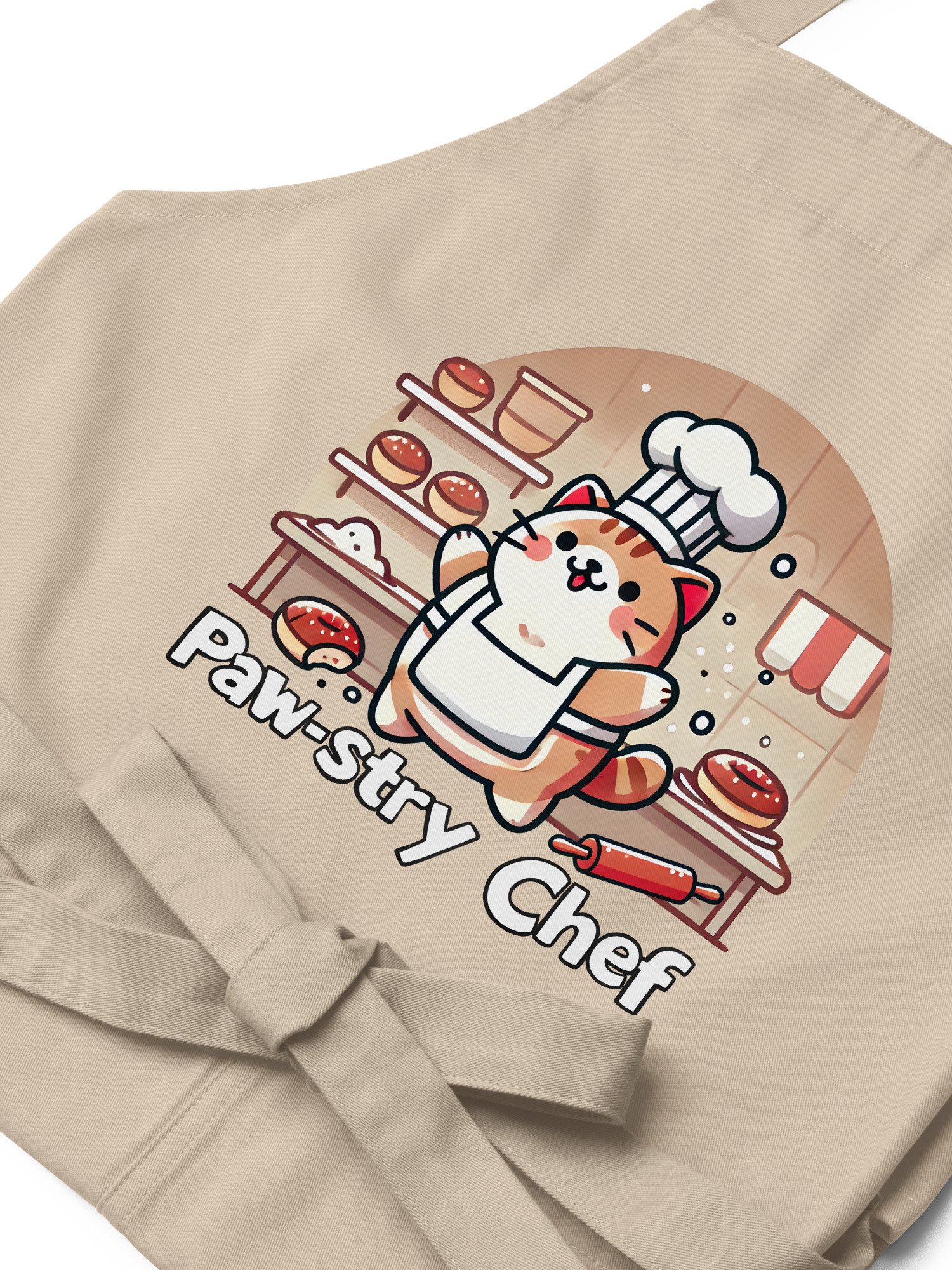 Paw-stry chef apron product image (2)