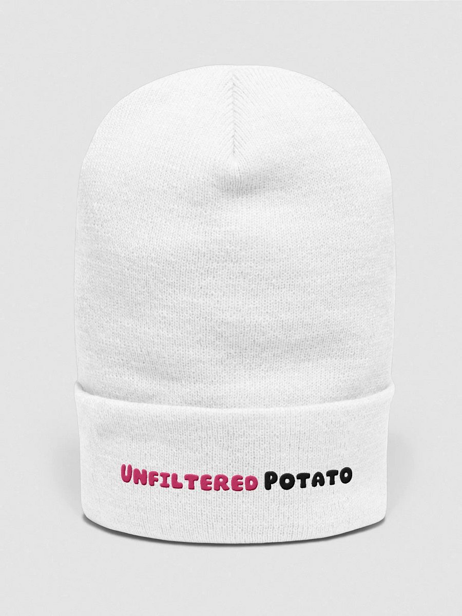 UNFILTERED Cuffed Beanie - Black/Pink Font product image (16)