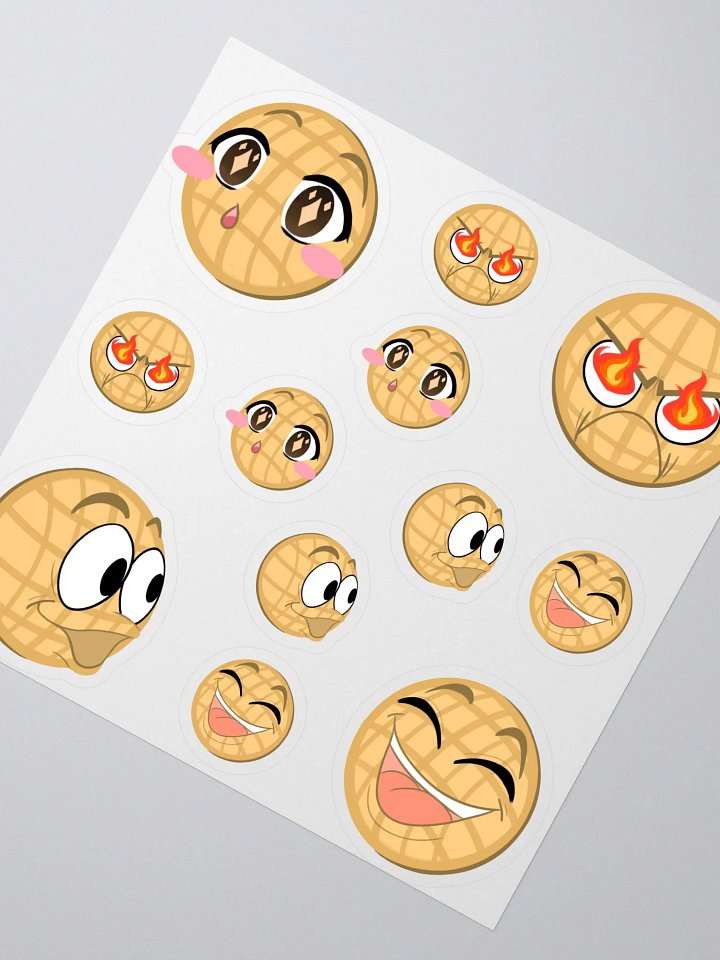 Waffleman Emote Stickers (Series 2) product image (2)