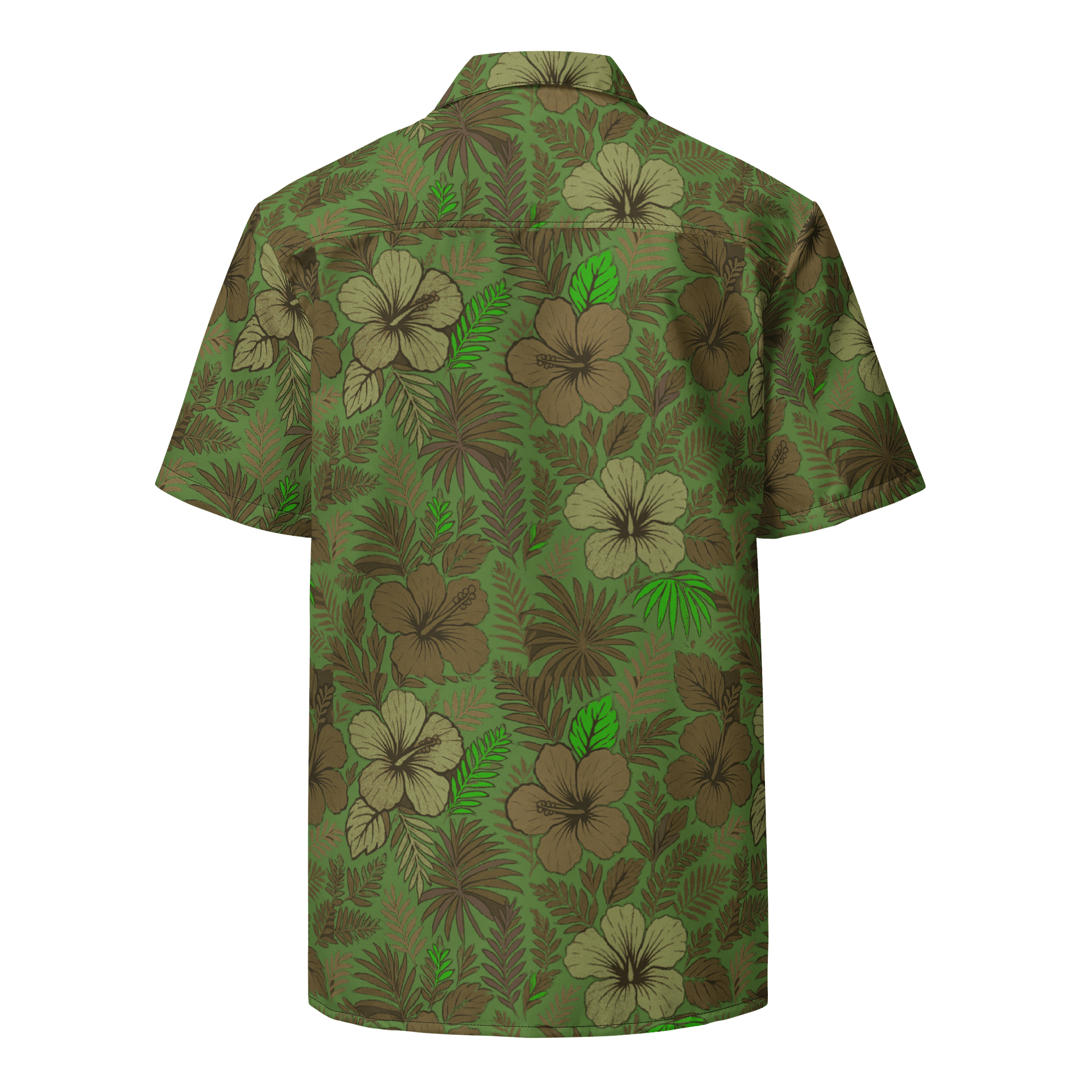Camouflage Hawaiian shirt type 1 product image (2)