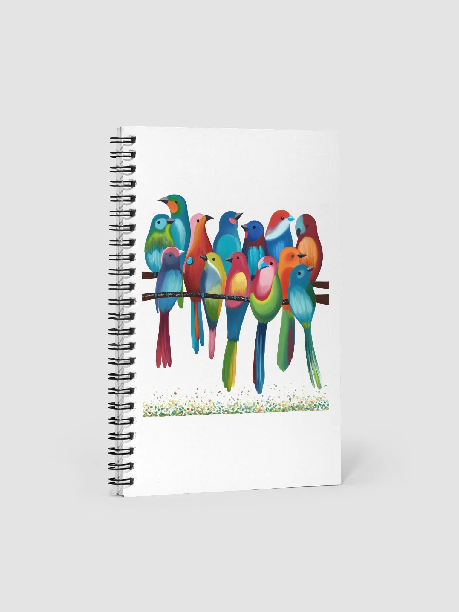Avian Harmony Spiral Notebook product image (1)