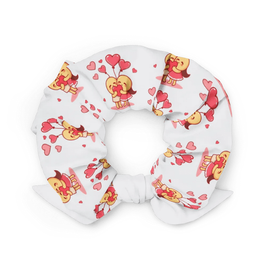 Lovely Chick Heart Balloon Scrunchie product image (2)
