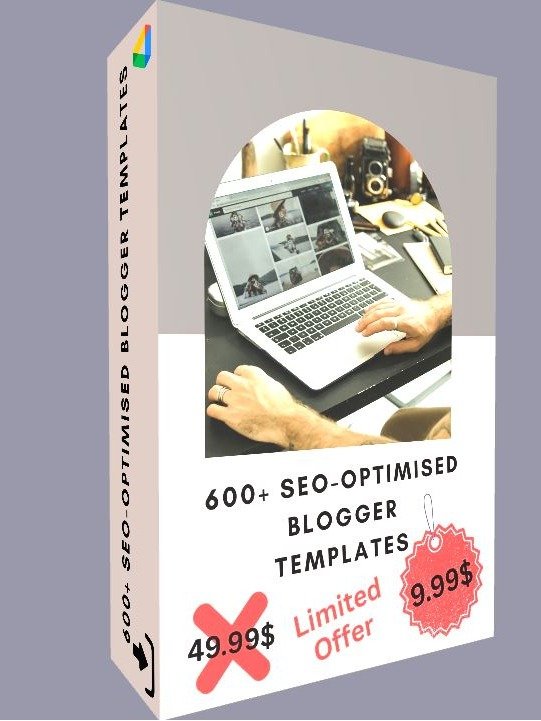 600+ SEO-Optimized Free Blogger Templates — Responsive & Fast product image (1)