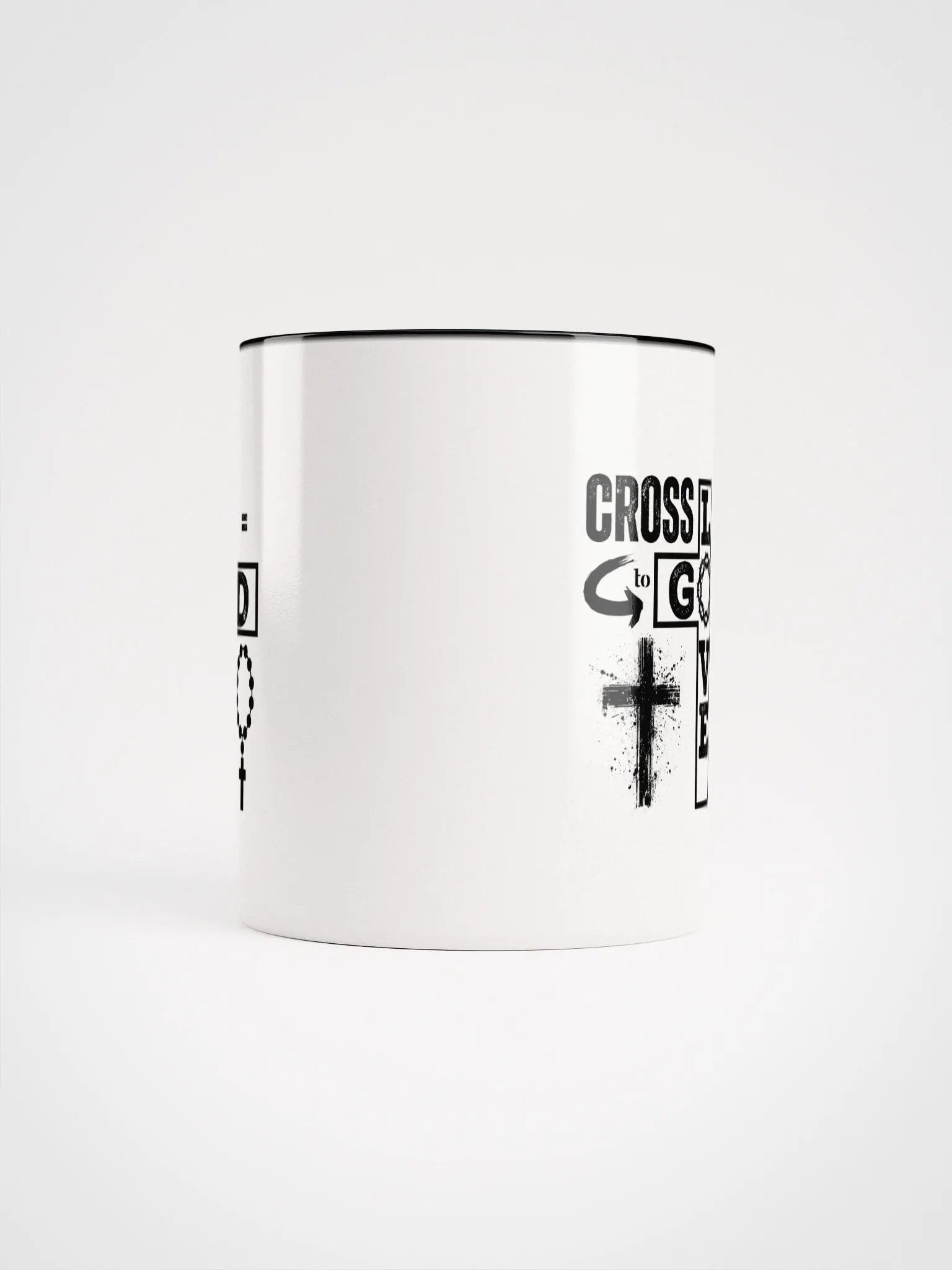 Cross Equal To God Love Ceramic Mug product image (5)