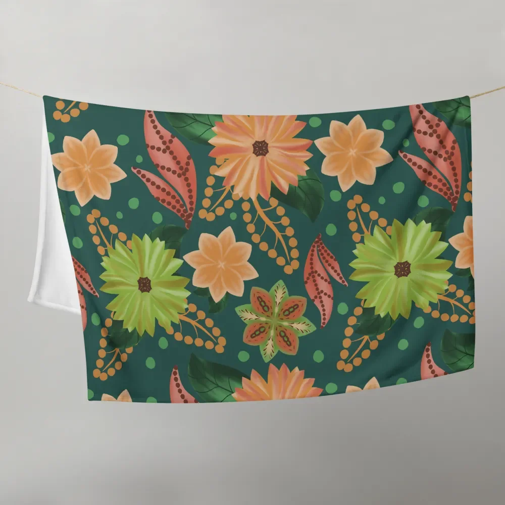 El Yunque Floral Rainforest Blanket product image (21)