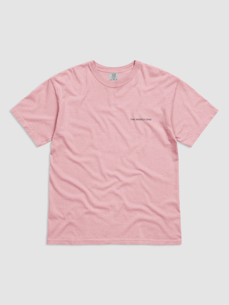 The Weekly Chai Vibes Tee - Pink product image (1)