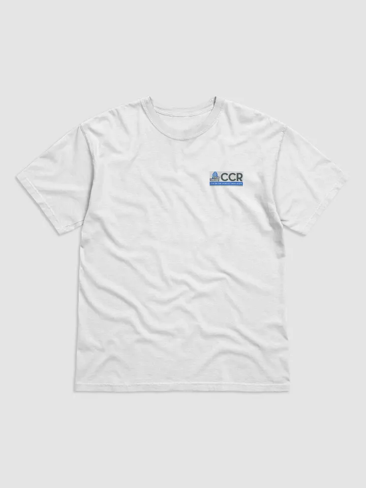 CCR Volunteer Mediator T-Shirt (White) product image (1)
