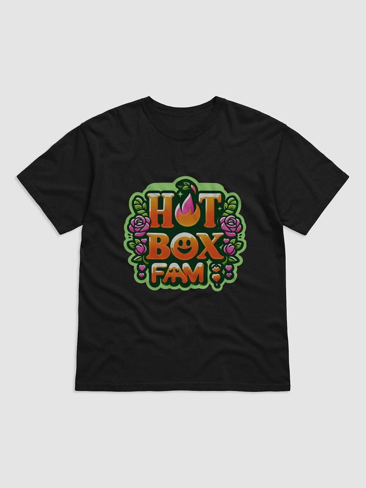HOT BOX FAM ORANGE ROSE TEE product image (3)