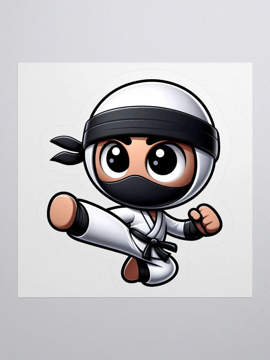 Cute Ninja Sticker v2 product image (1)