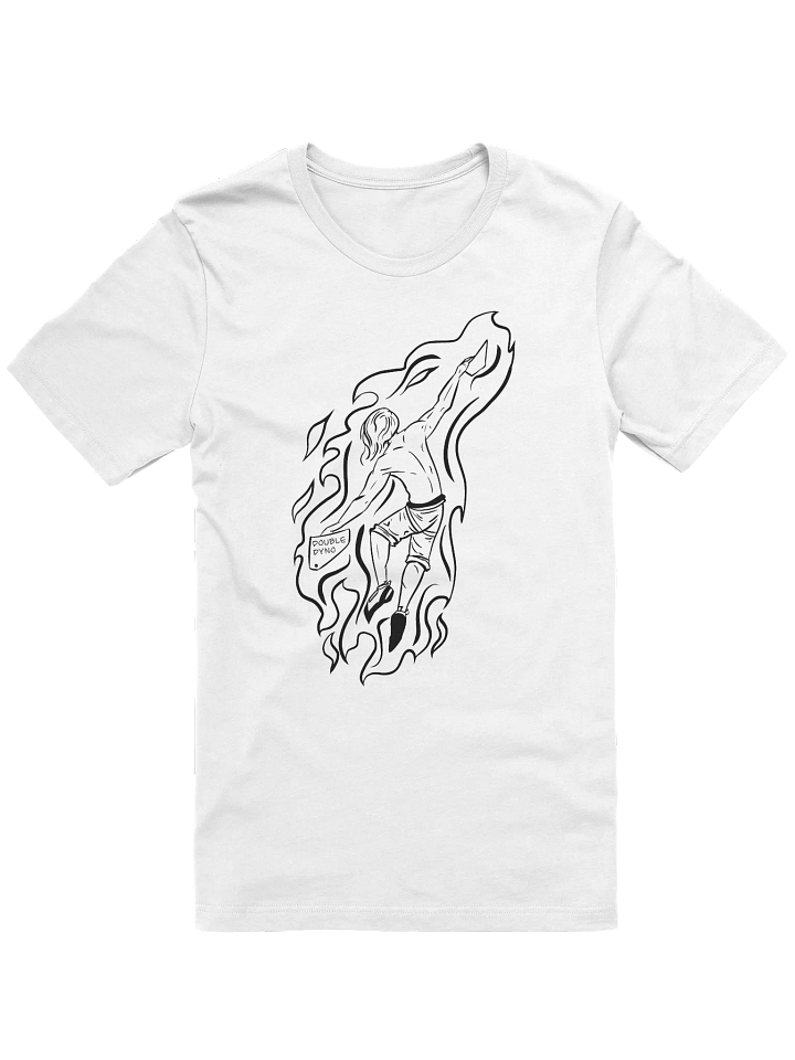 Fire dyno rock climber T-shirt product image (1)