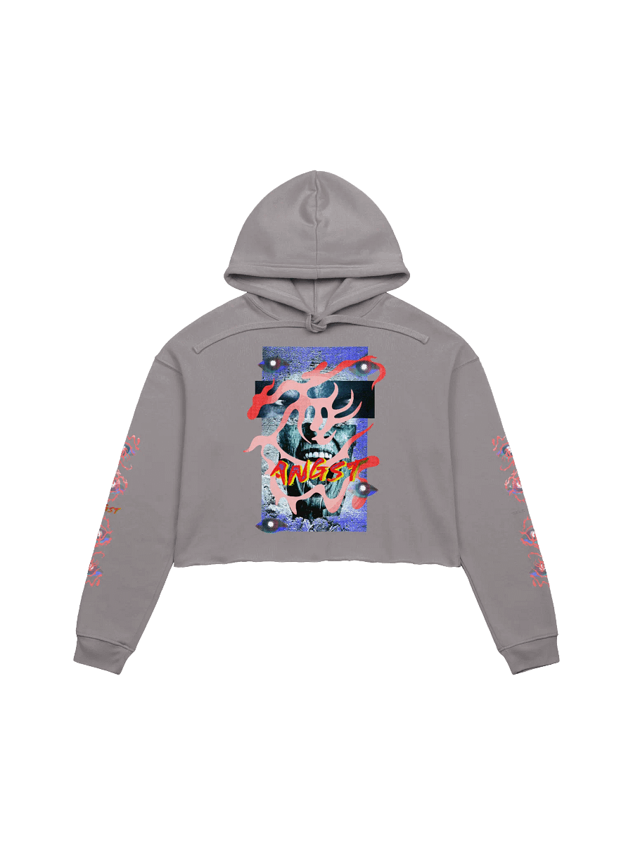 ANGST CROP HOODIE product image (1)