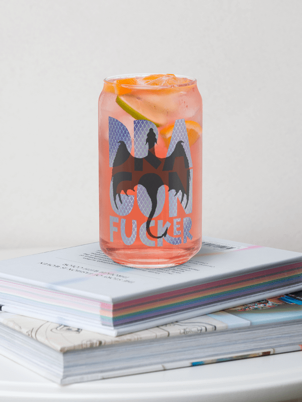 Dragon F*cker Glass Can (Purple) product image (1)