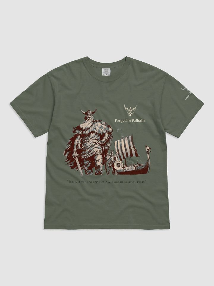 Forged In Valhalla: The Vikings T-Shirt product image (2)