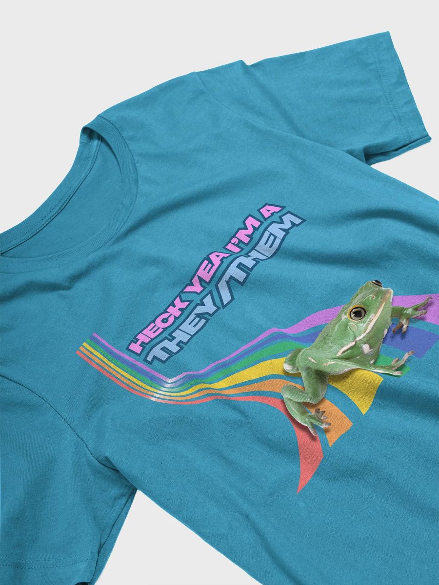 Heck Yea I'm a THEY/THEM (Bella+Canvas Supersoft T-Shirt) product image (2)