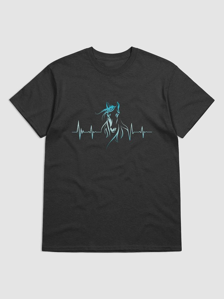 Horse Heartbeat Gildan Heavyweight T-Shirt product image (1)