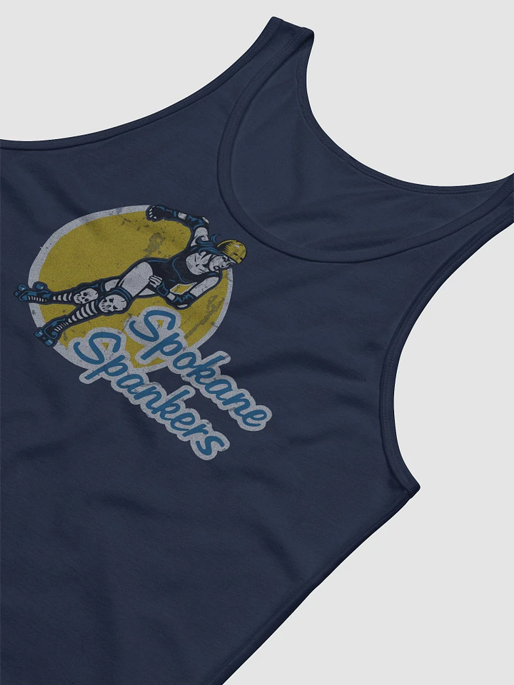 Spokane Spankers Roller Derby Tank Top product image (2)