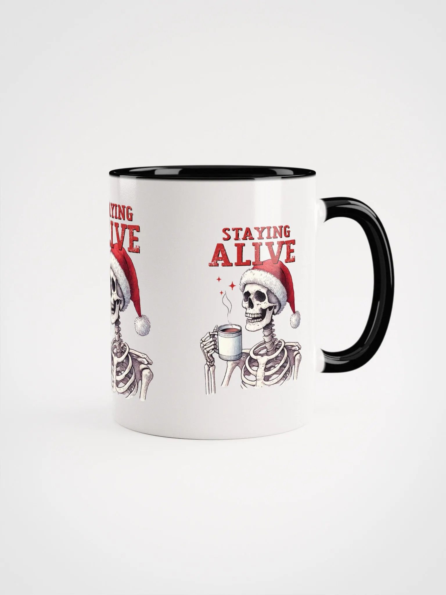 Skeleton Christmas Coffee Mug – 