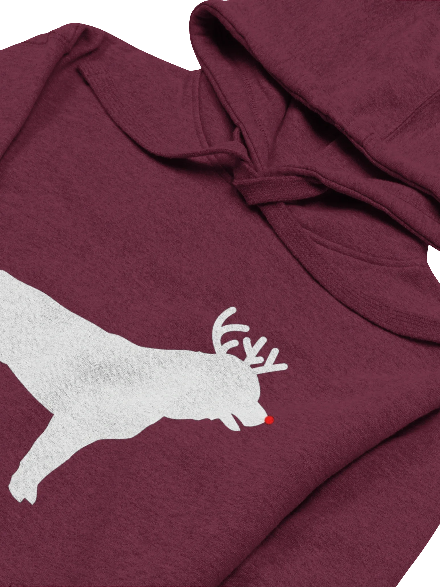 Christmas Red-Nosed Rottweiler Unisex Hoodie product image (19)