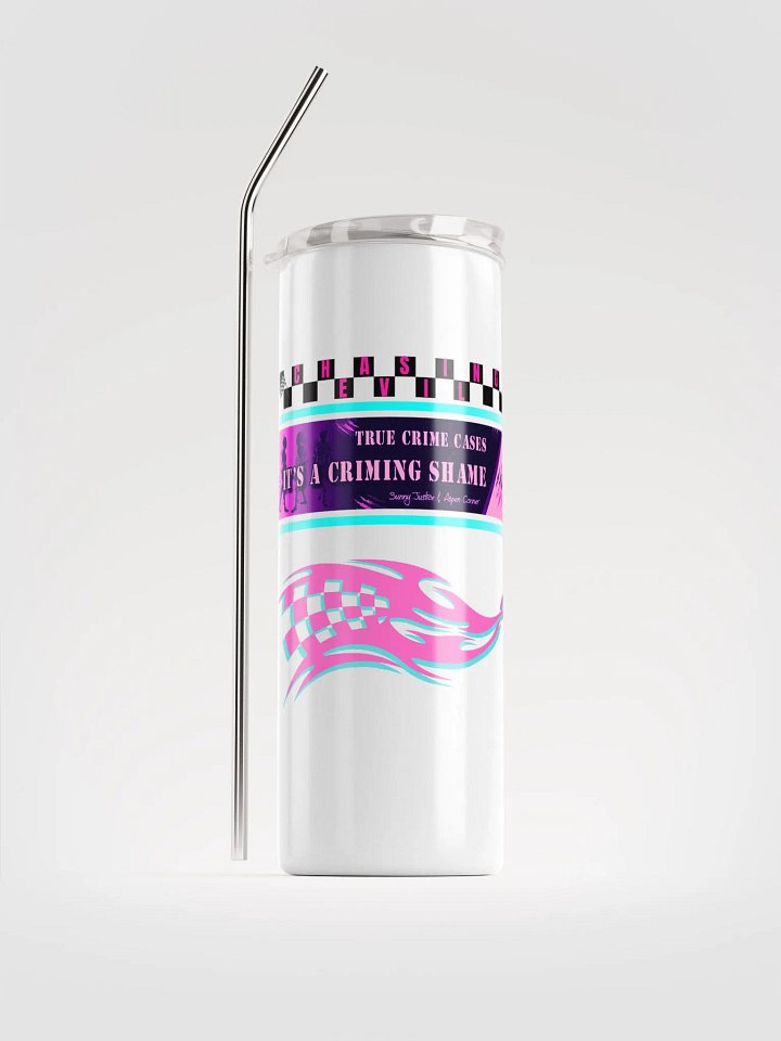 IACS PINK FLAME TUMBLER WHITE product image (1)