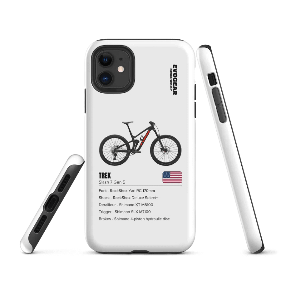 White Trek Slash 7 Gen 5 iPhone Case product image (1)