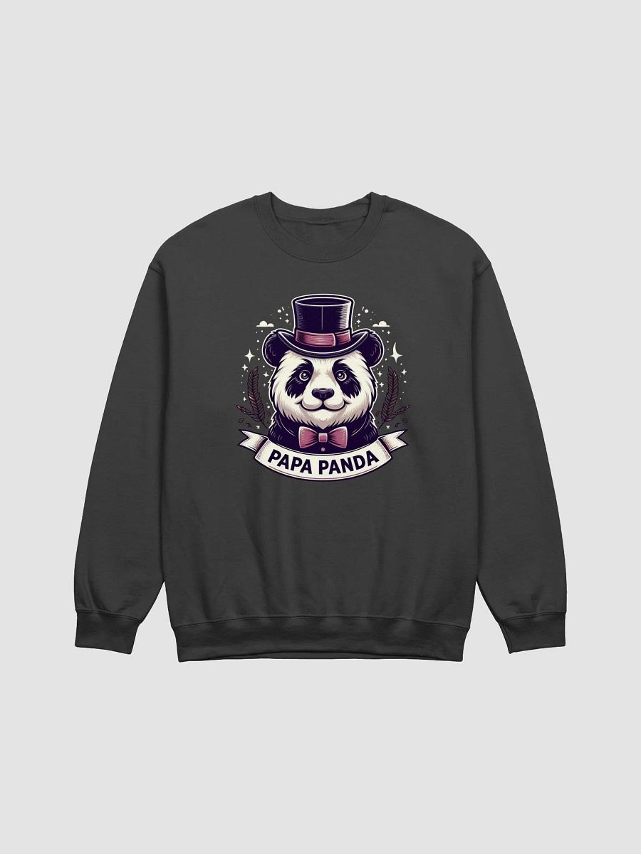 Papa Panda Top Hat Crewneck product image (2)