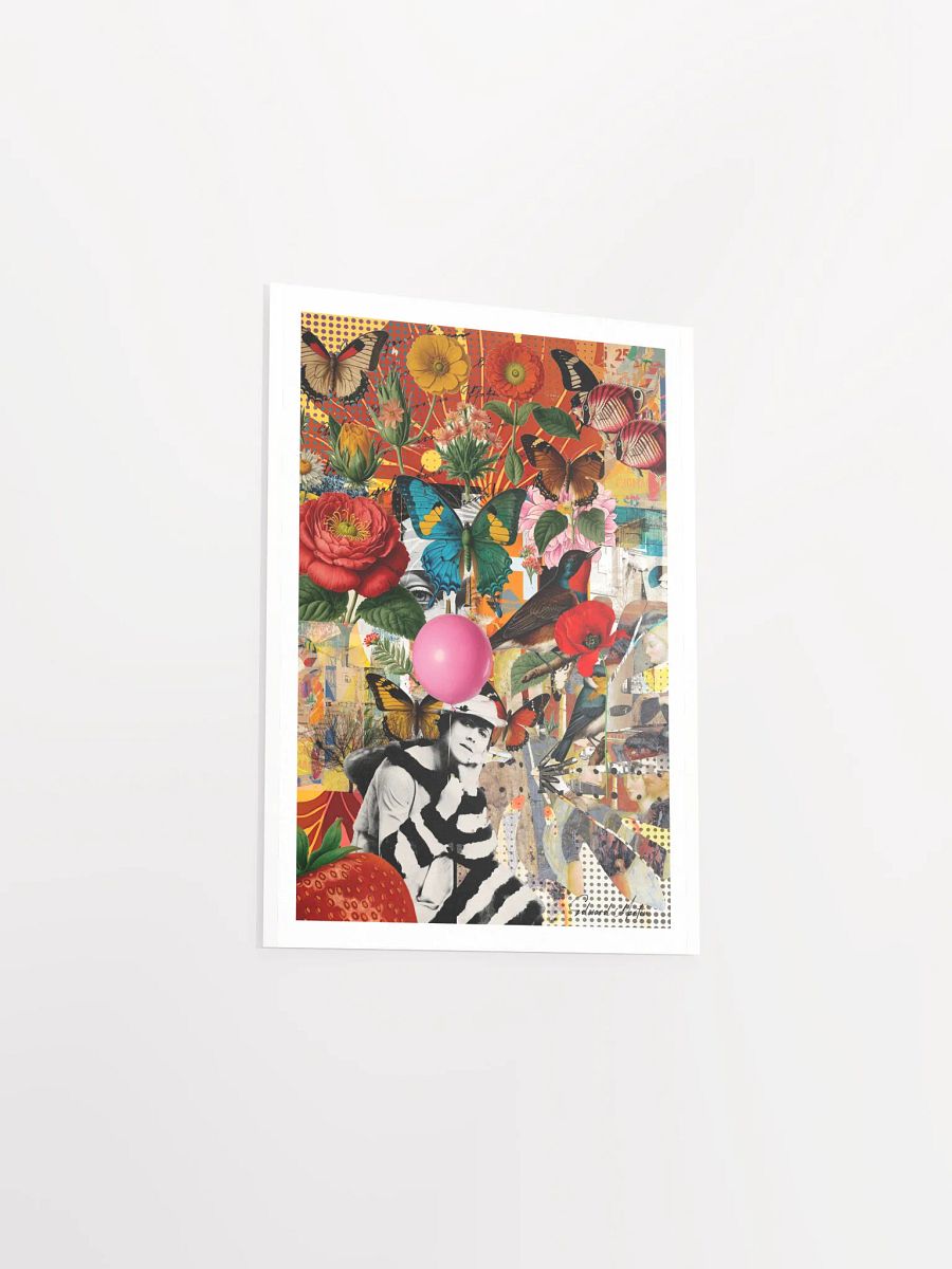 'It's My World' by Edward Martin : Mixed Media Collage Print product image (4)