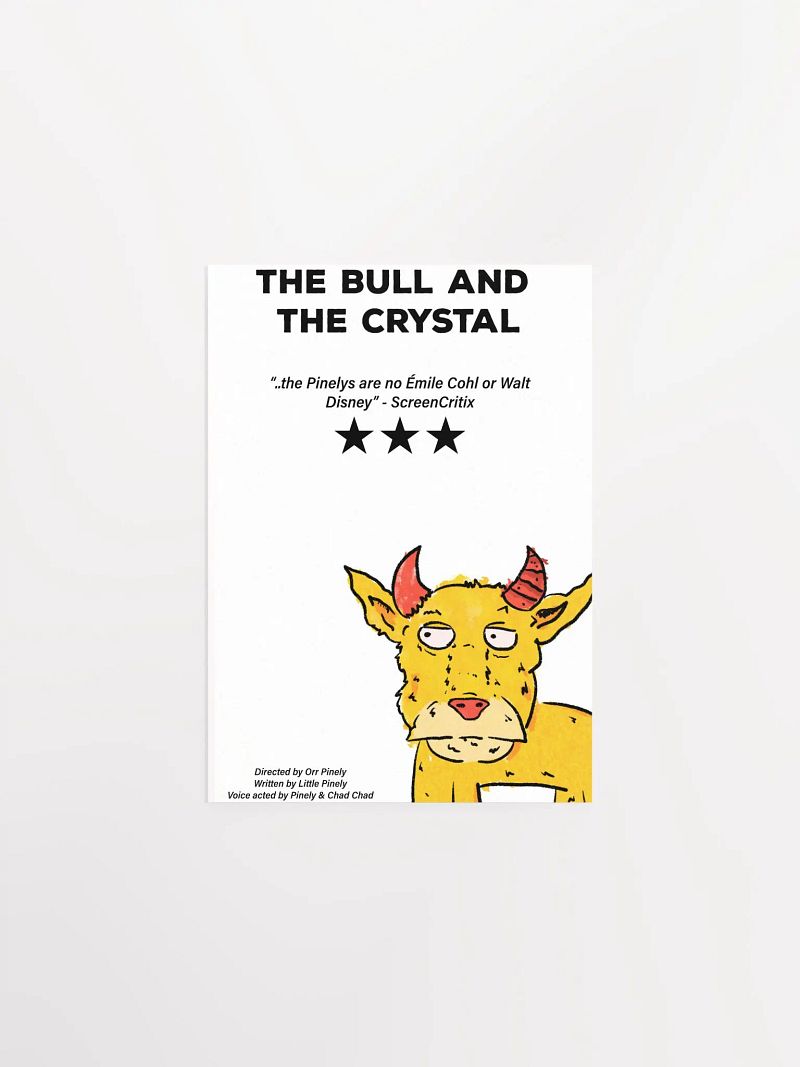 The Bull And The Crystal - Poster
