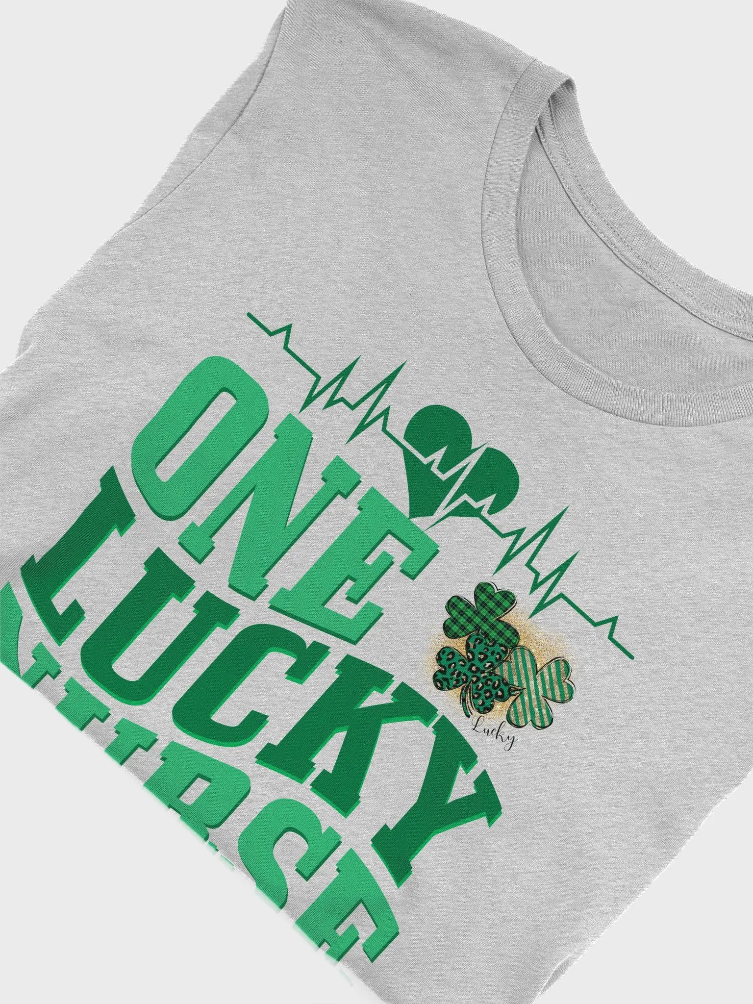 One Lucky Nurse RN Happy St. Patrick's Day St Paddy Shamrock T-Shirt product image (5)