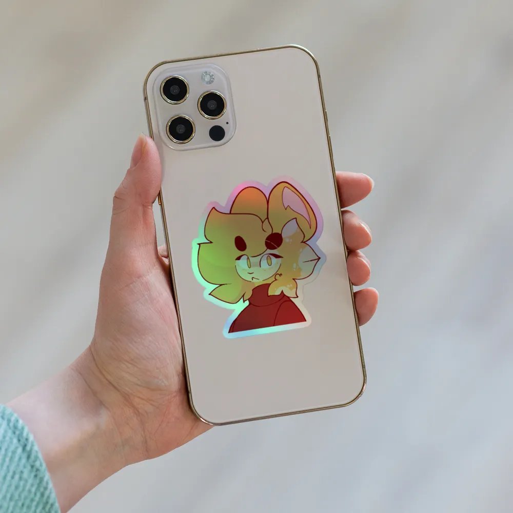 Split Holo Sticker product image (3)