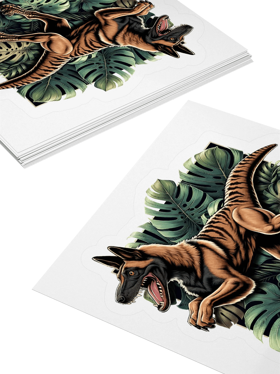Velociraptor Dutch Shepherd K9 Sticker product image (4)