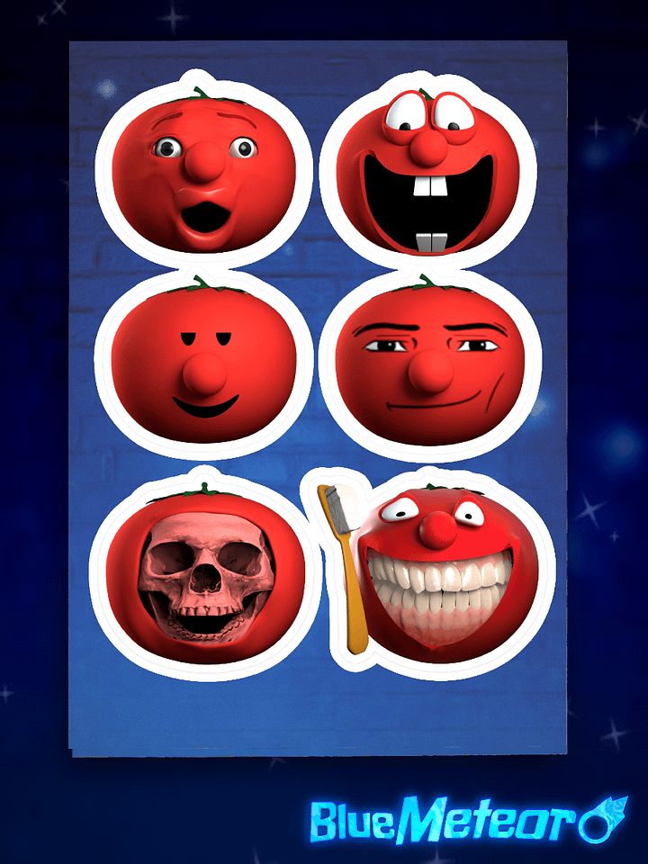 Silly Ol' Tommy™ Sticker Set product image (1)