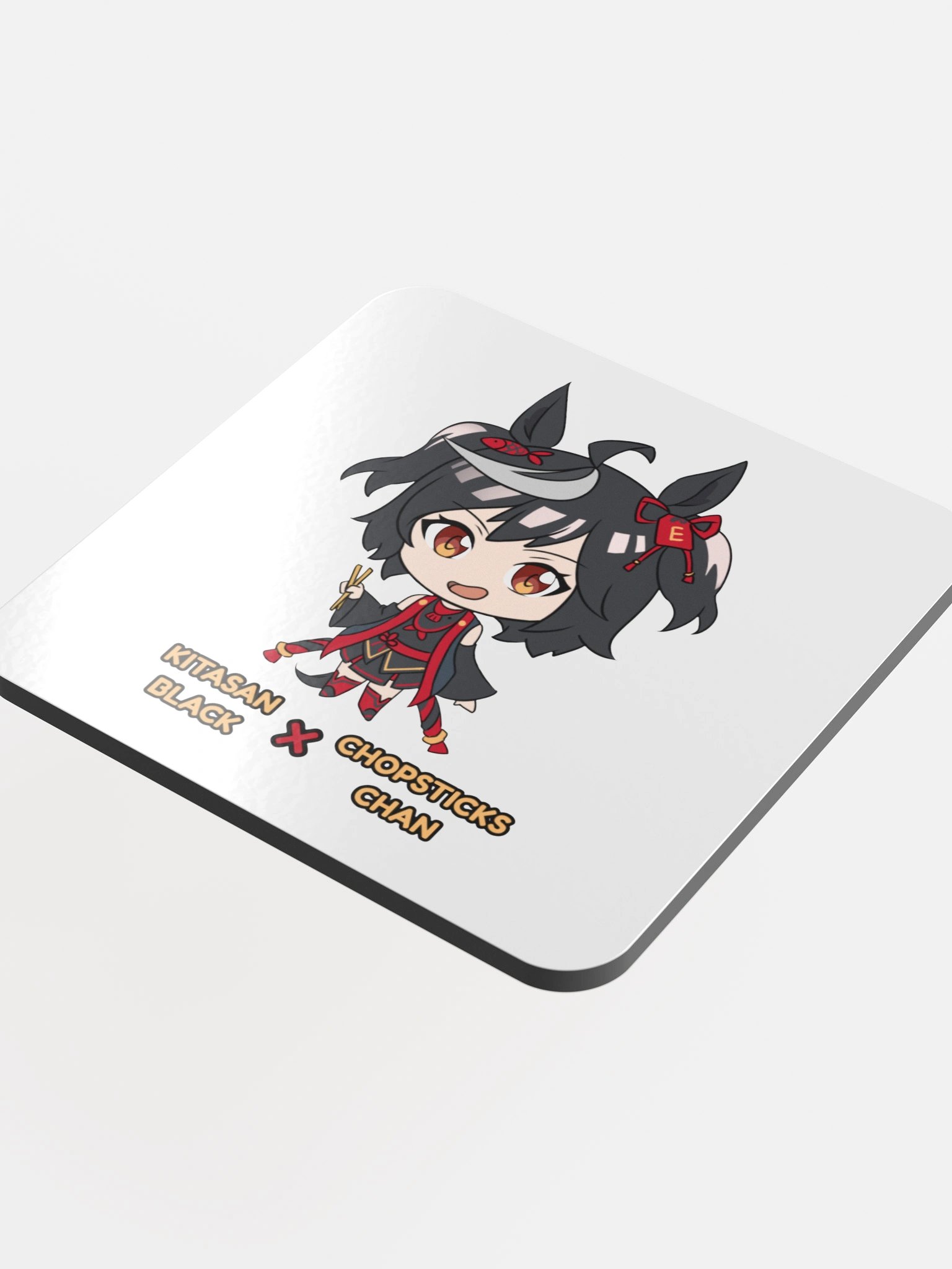 Kitasan Black x ChopsticksChan Coaster product image (4)