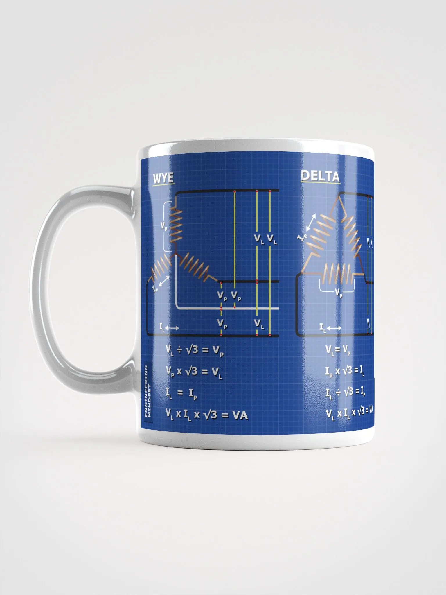 3 Phase Transformer Mug - Blue product image (18)