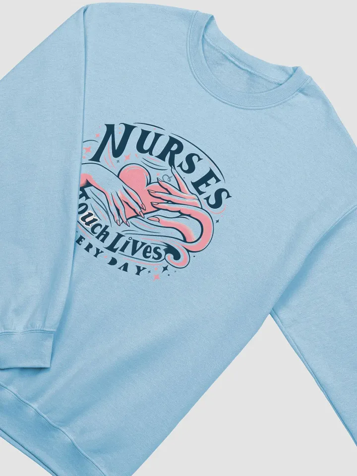 Nurse's Touch Crewneck Sweatshirt product image (8)