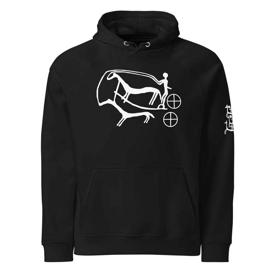 Nordic Bronze Age Petroglyph Hoodie product image (2)