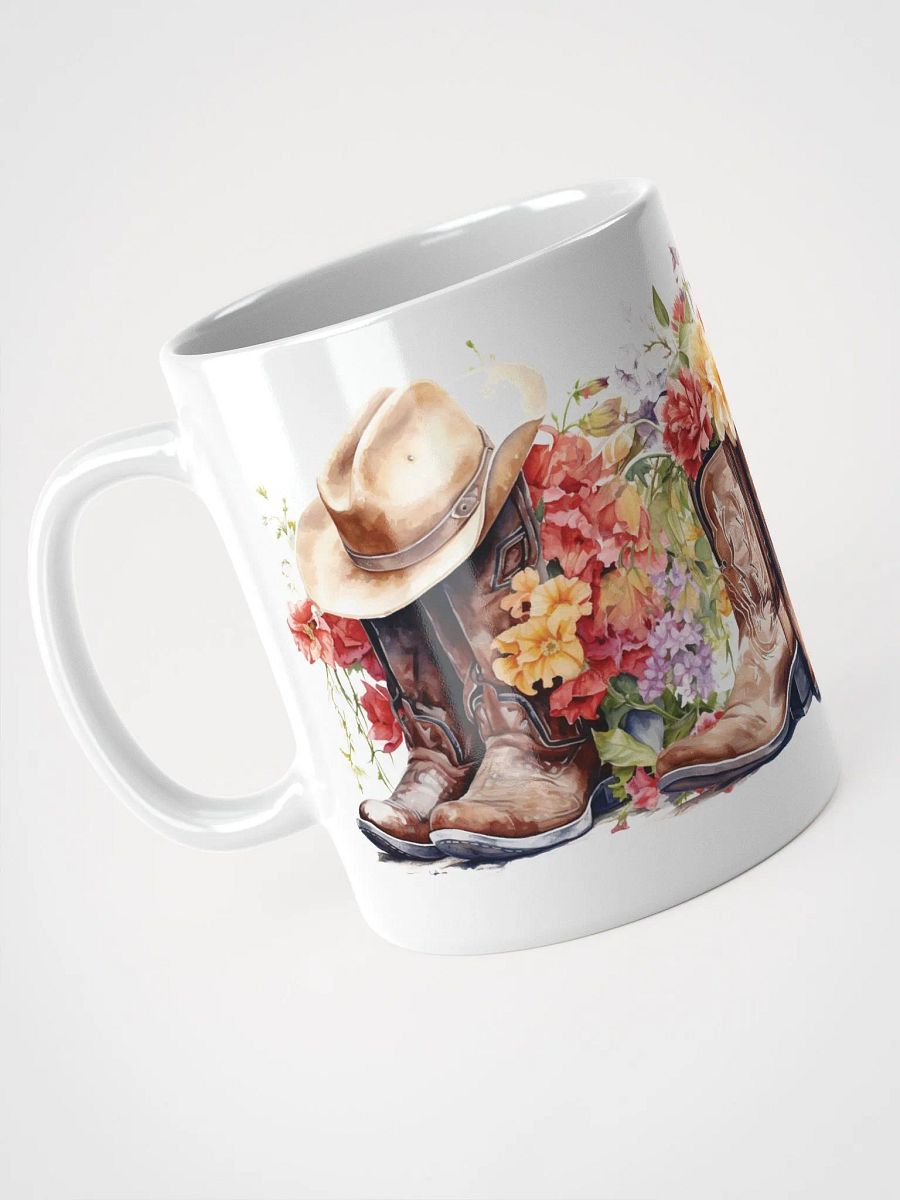 Blossoming Cowgirl Boots Mug product image (3)