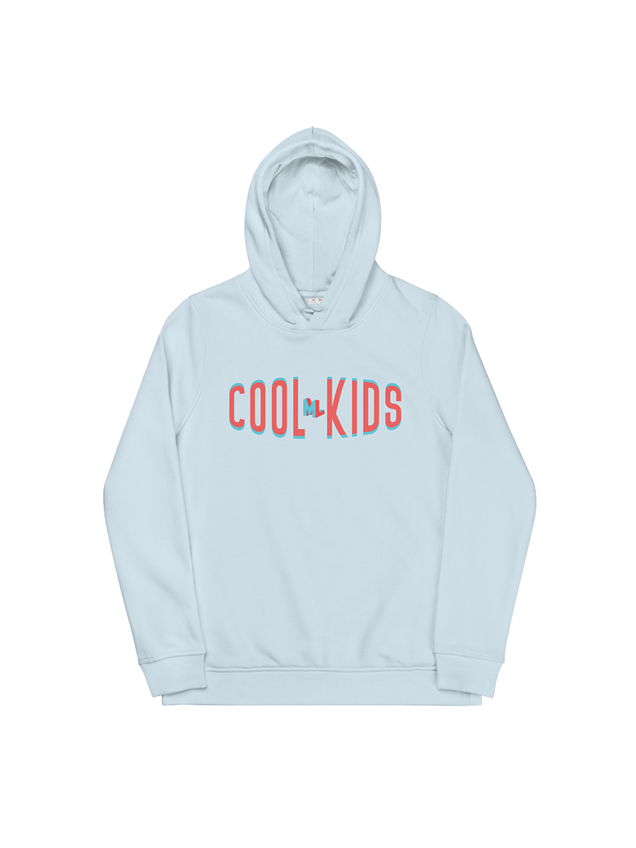 Embroidered Cool Kids - Fitted Eco Hoodie product image (1)