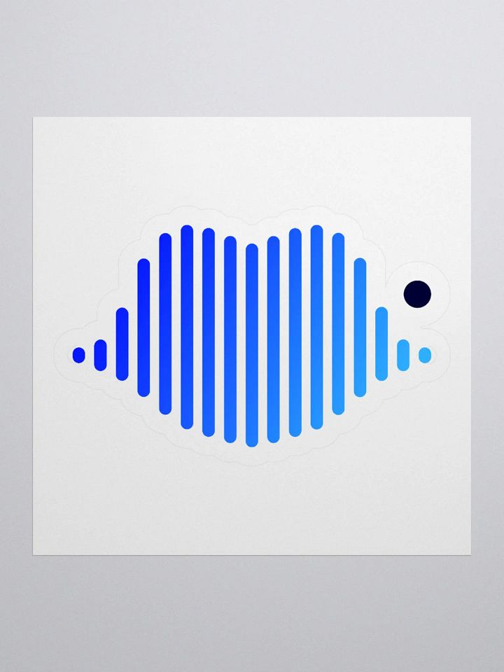 Under Covers Audio Blue Lips Sticker product image (2)