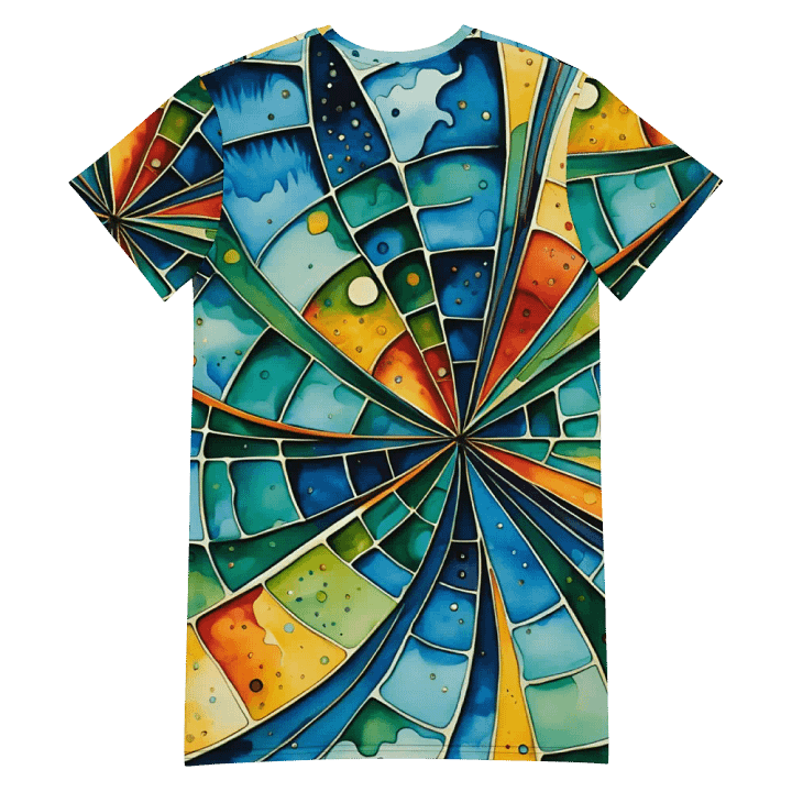 Kaleidoscope Dream T Shirt Dress product image (2)