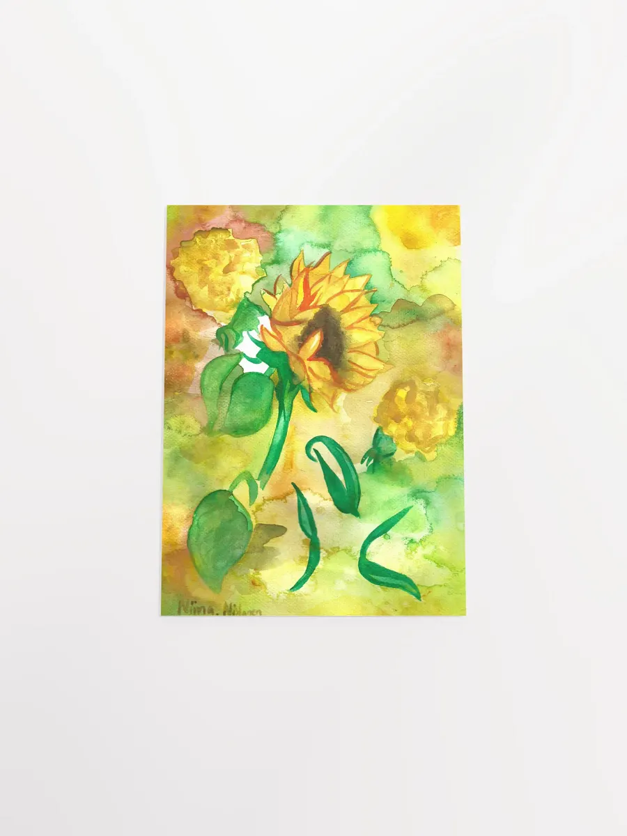 Golden Bloom Art Print product image (16)
