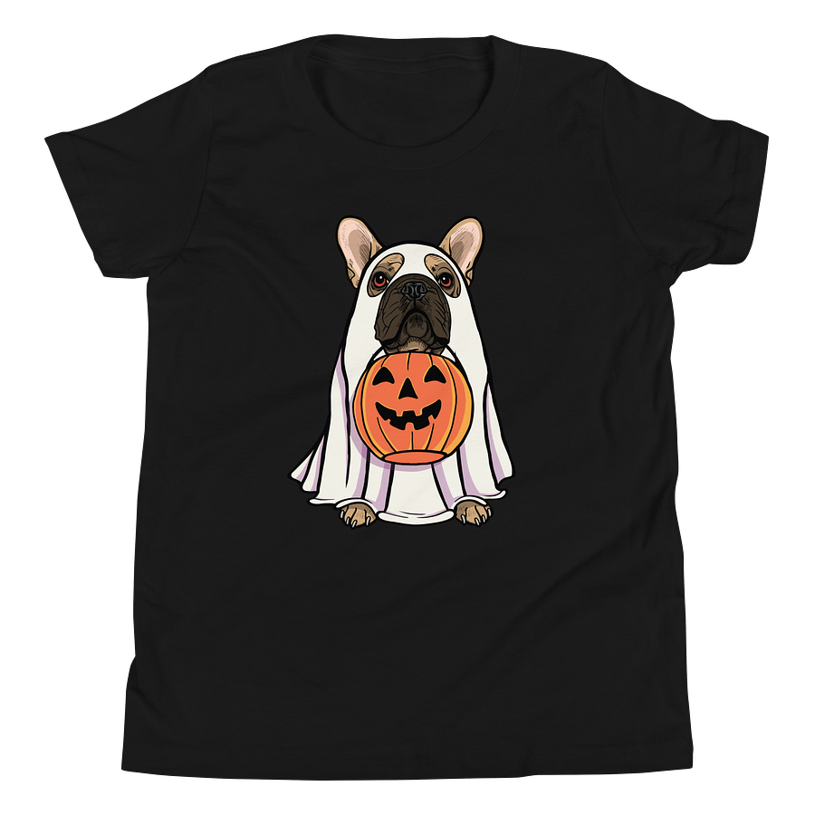 Halloween French Bulldog(Fawn) Youth T-Shirt product image (8)