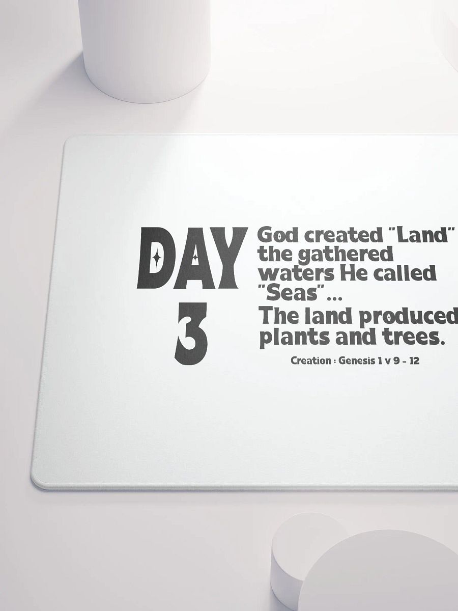 CREATION: DAY 3 Christian, Jesus, faith, God, Bible, Christianity, Jesus Christ, religion, Bible Verse, Love product image (10)