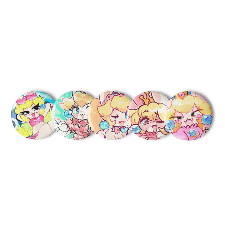 👑🐰 Rabbid Peach | Pin Set 🍑 product image (3)
