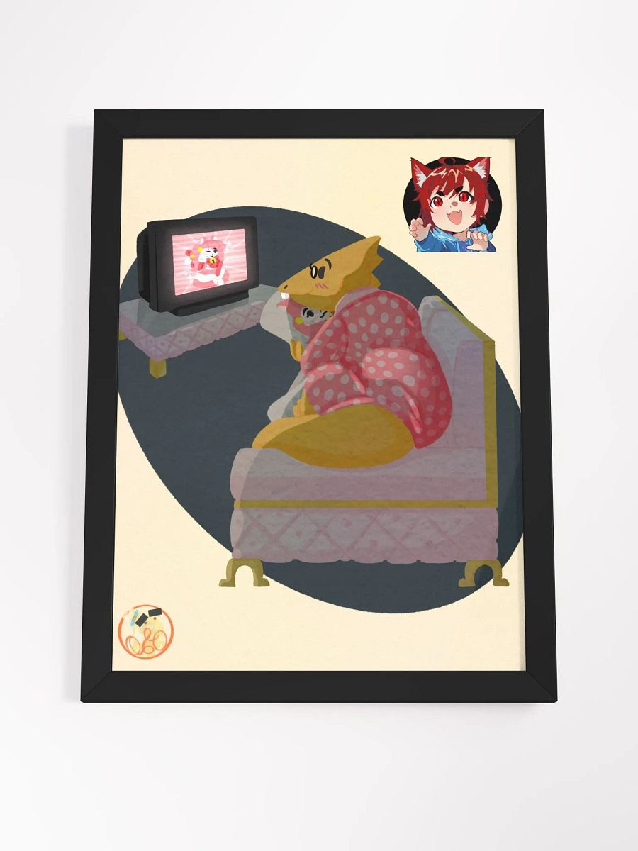 Relaxing Alphys - Poster product image (4)