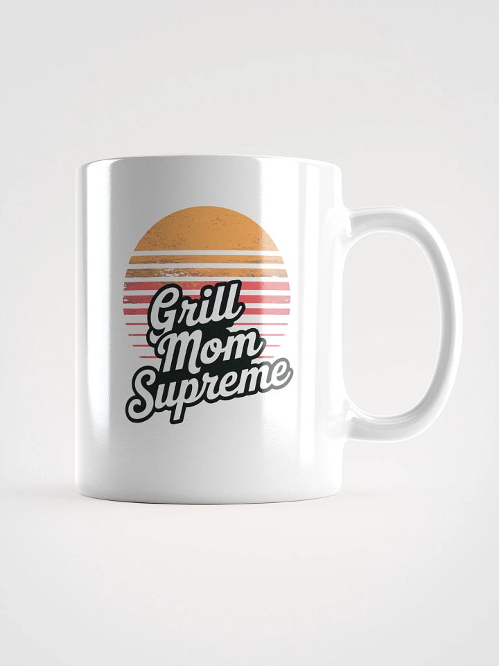 Retro Sunset Grill Mom Supreme Mug product image (2)