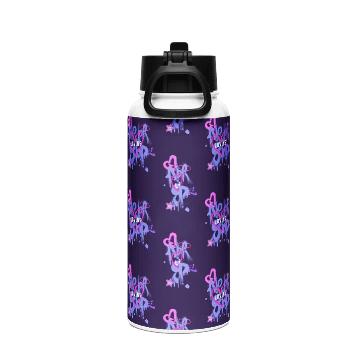 Never Stop Loving Water Bottle product image (2)