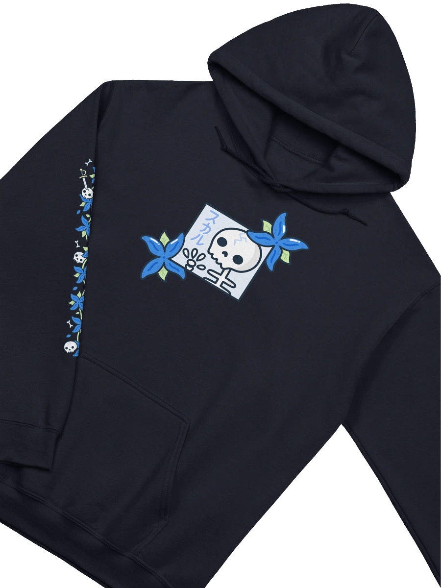 Skulls n Hydrangeas Hoodie product image (2)