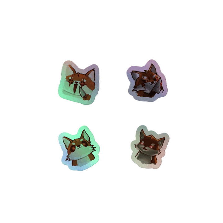 Evil Holo Stickers product image (1)