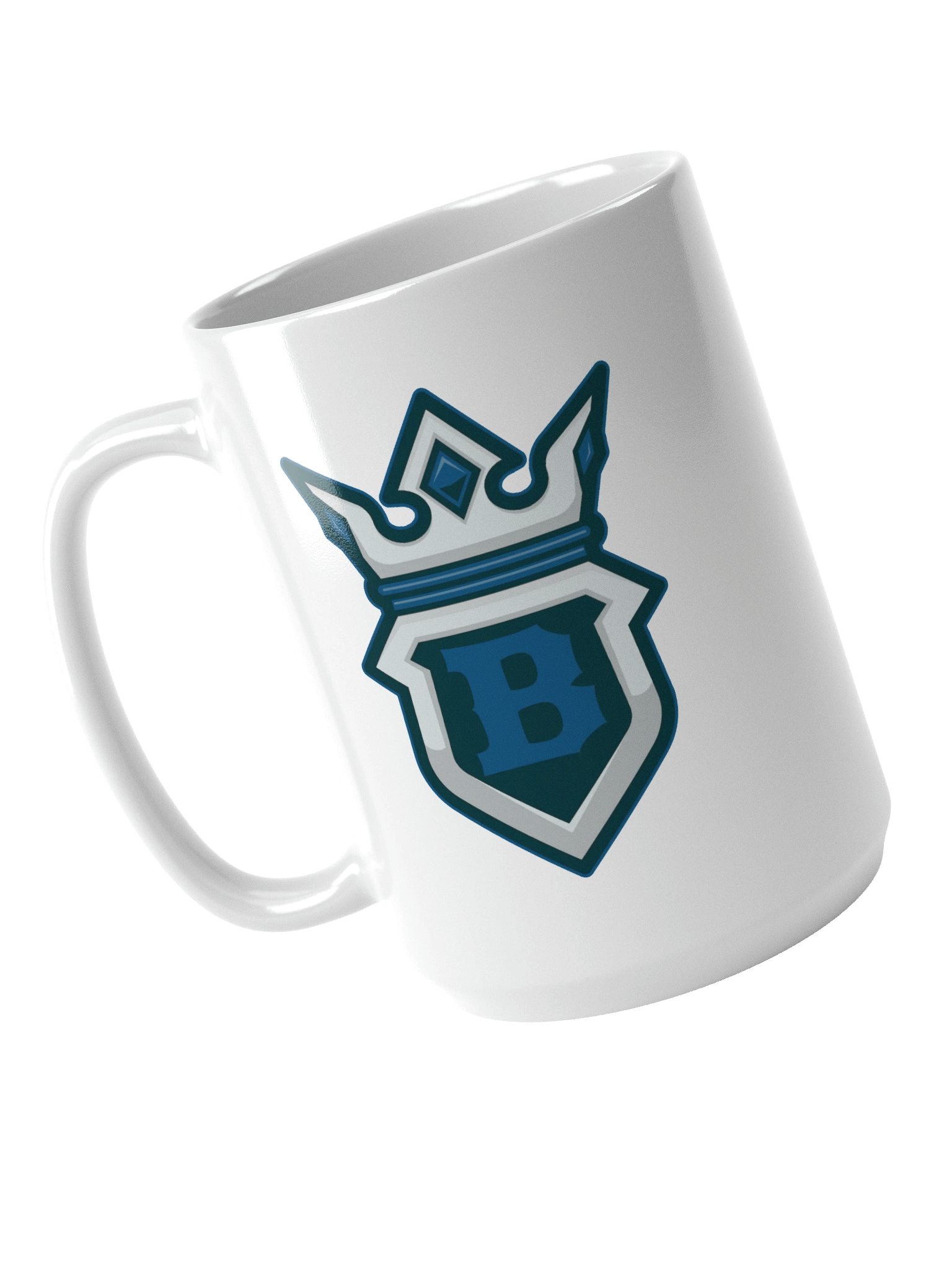 Boyking Crown White Glossy Mug product image (3)